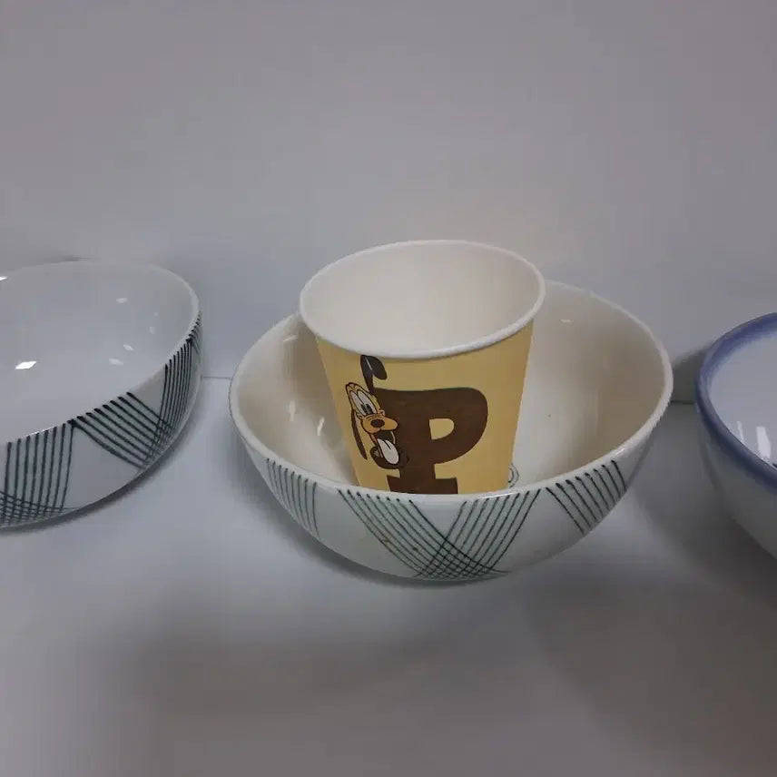 [BUNJANG] Haengnamsa Apricot Blossom Why-Sagi Ware Set (Rare) / 행남사살구꽃 /왜사기그릇3p  희귀템