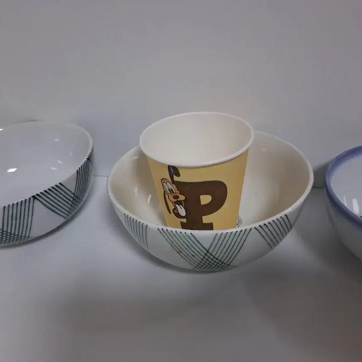 [BUNJANG] Haengnamsa Apricot Blossom Why-Sagi Ware Set (Rare) / 행남사살구꽃 /왜사기그릇3p  희귀템