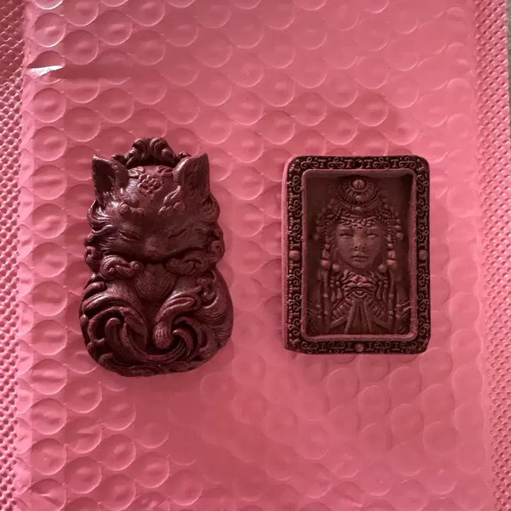 [BUNJANG] Eight-Scent Treasure Incense Pouch Pendant (Herbal Blend) - Ancient Noble Style / 팔향장진(보물 소장)향패 (약재로 만든 향패)(각각)고대귀족향낭