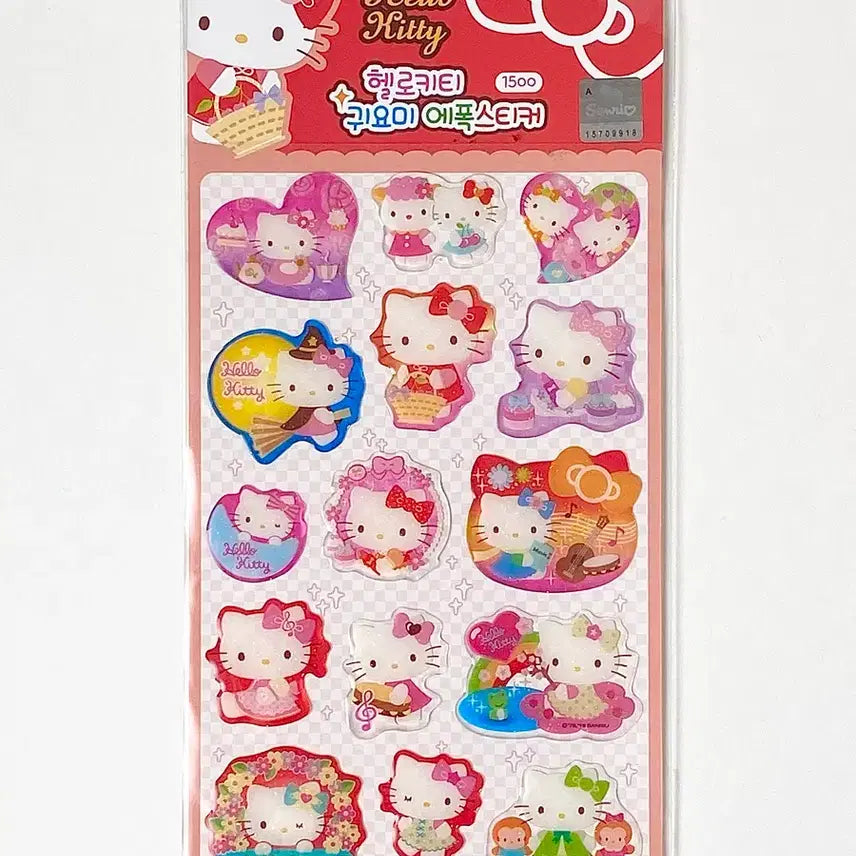 [BUNJANG] Hello Kitty 2018 Epok Sticker / [고전문구] 2018년 헬로키티 귀요미 에폭 스티커 올림포스