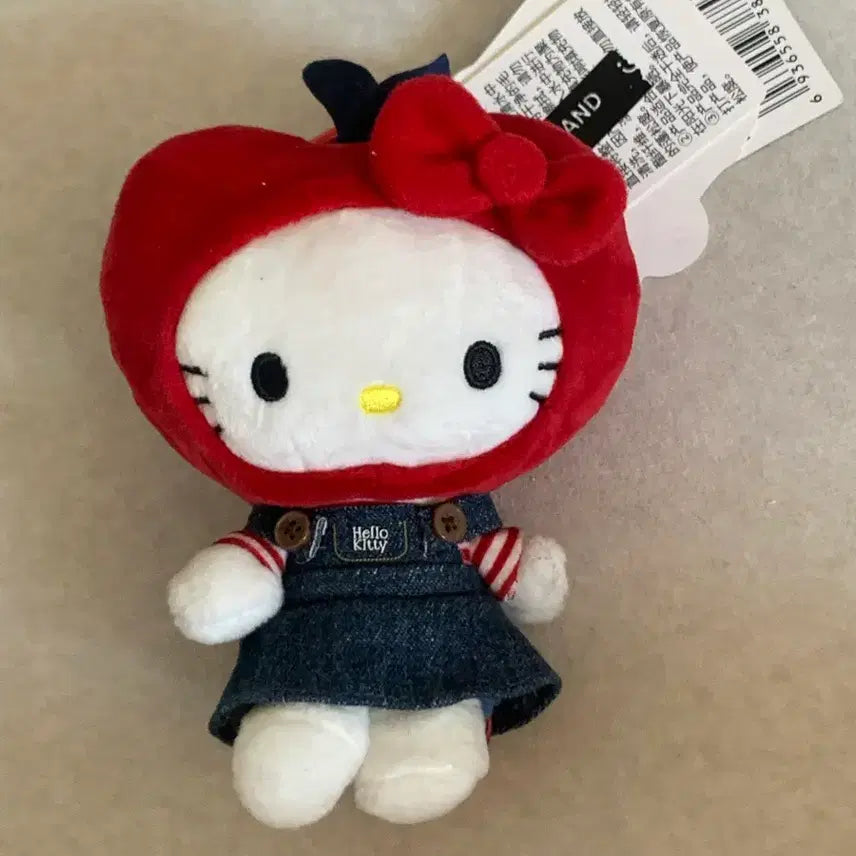 [BUNJANG] Apple Hello Kitty Plush Toy / 상하이 애플 핼로키티 사과키티