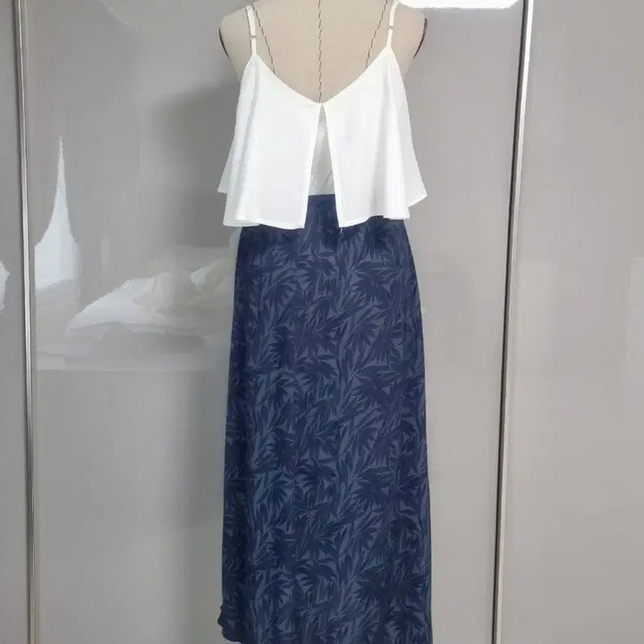 [BUNJANG] Y.M Sleeveless Maxi Dress / Y.M 나시 롱 원피스 Free