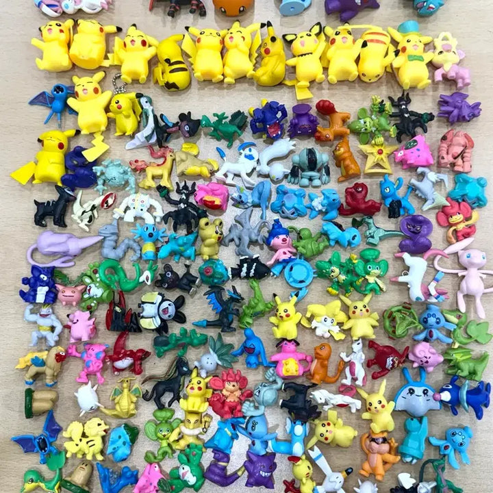 [BUNJANG] Pokemon Rice Ball Miniature Figures &amp; Keychains Gacha Set (210+ Pieces) / 포켓몬스터 쌀알 소형 미니어쳐처 피규어&amp;키링가챠세트 210개 이상 일괄