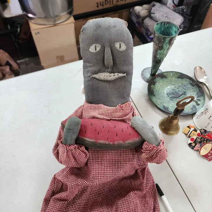 [BUNJANG] Vintage Handmade Doll (59cm) / 유럽에서온 오래된 핸드메이드 인형 59cm