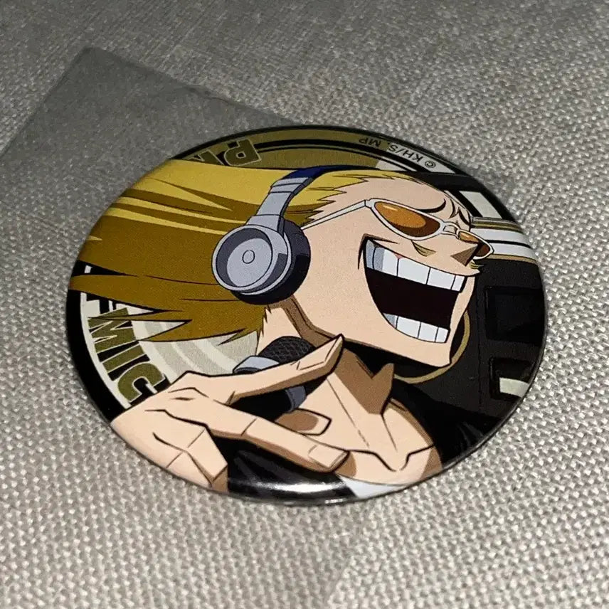 [BUNJANG] My Hero Academia Present Mic Can Badge / 나의히어로아카데미아 프레젠트 마이크 캔뱃지