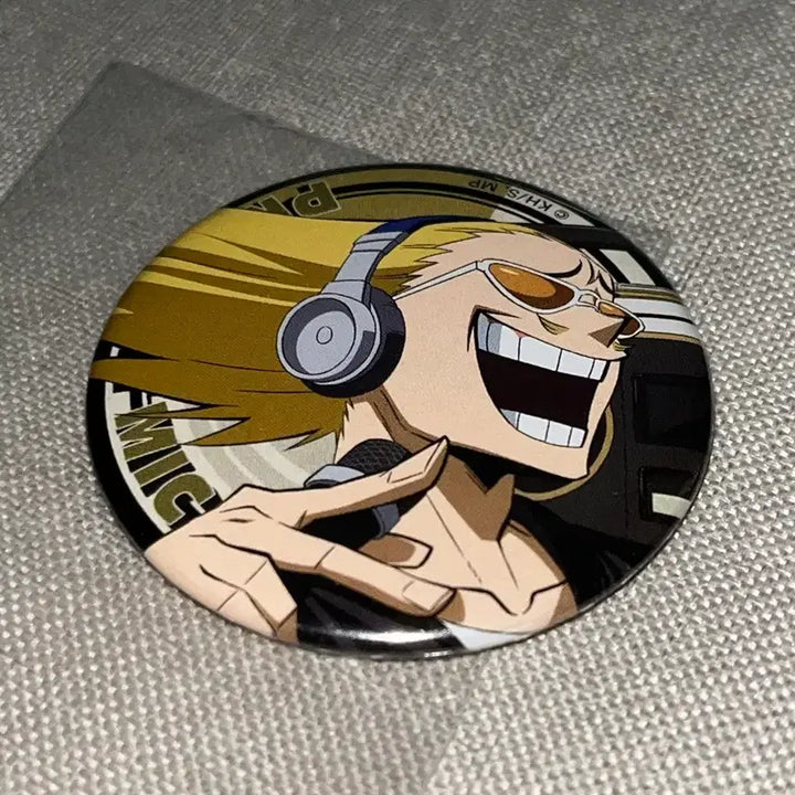 [BUNJANG] My Hero Academia Present Mic Can Badge / 나의히어로아카데미아 프레젠트 마이크 캔뱃지
