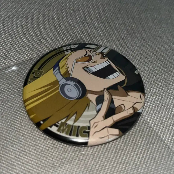 [BUNJANG] My Hero Academia Present Mic Can Badge / 나의히어로아카데미아 프레젠트 마이크 캔뱃지