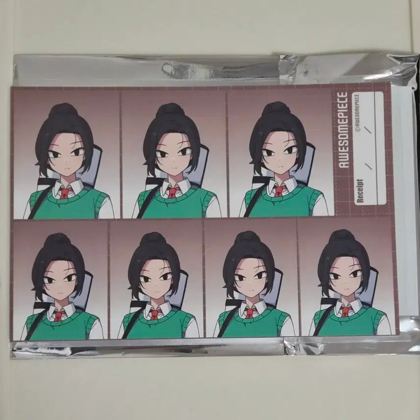 [BUNJANG] Zombie High School Hong Sanha Sticker Set / 좀비고등학교 좀비고 증명사진 증사 스티커 홍산하