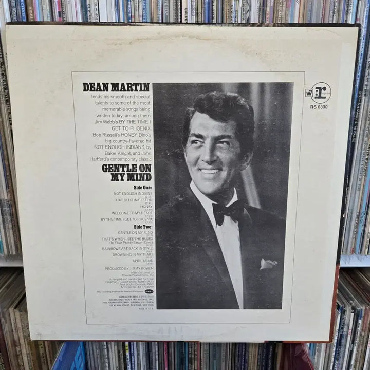 [BUNJANG] Dean Martin Gentle On My Mind LP Record / 딘 마틴 lp판