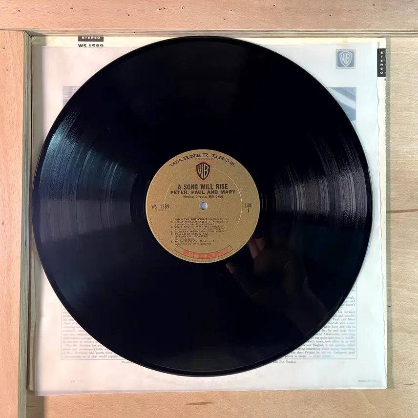 [BUNJANG] Peter, Paul And Mary A Song Will Rise LP / Peter, Paul And Mary A Song Will Rise 미국