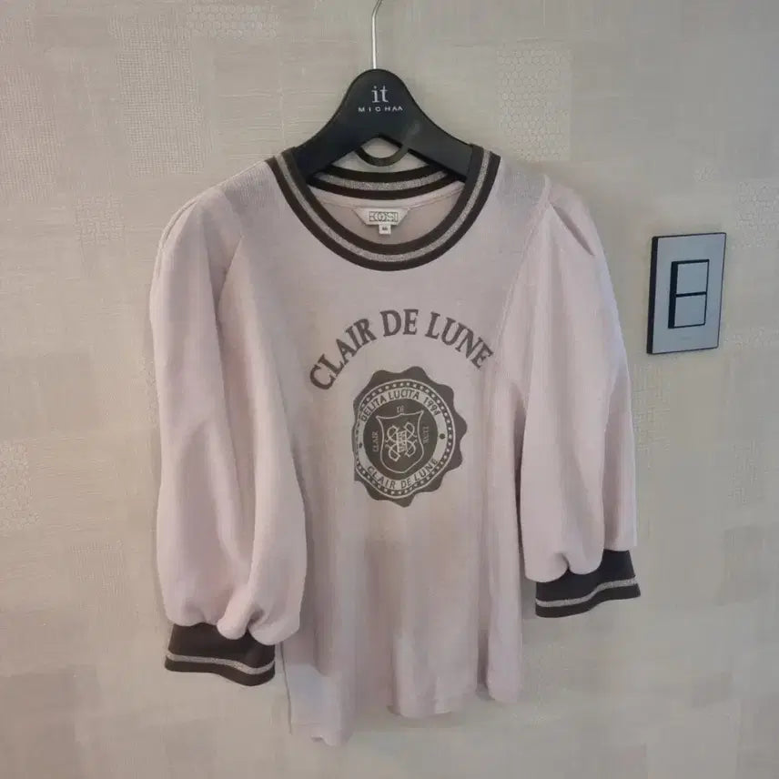 [BUNJANG] Claire de Lune Lavender Puff Sleeve Summer Knit / 퍼프소매 여름니트 66