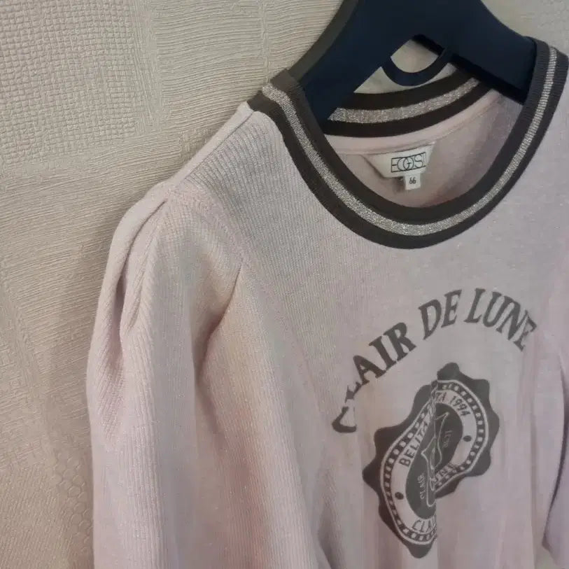 [BUNJANG] Claire de Lune Lavender Puff Sleeve Summer Knit / 퍼프소매 여름니트 66