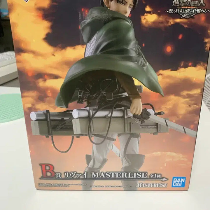 [BUNJANG] Attack on Titan Levi Figure MASTERLISE B Award Ver. / 진격의 거인 리바이 피규어 b상 MASTERLISE