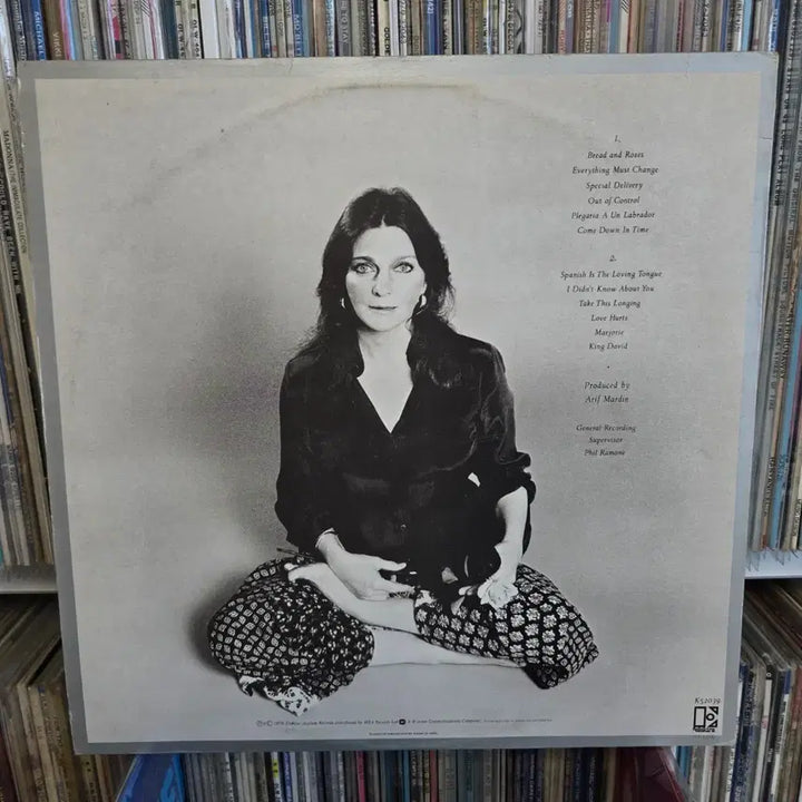 [BUNJANG] Judy Collins "Bread and Roses" LP Vinyl Record / 주디 콜린스 브레드 앤 로즈 LP판 민트급