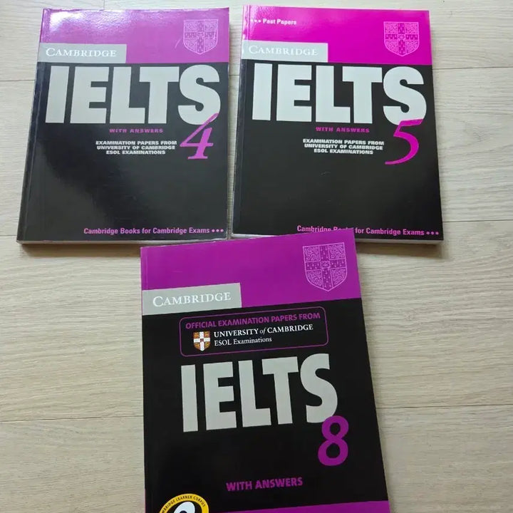 [BUNJANG] Cambridge IELTS 4, 5, 8, 9, 11 Practice Test Books Bundle / 아이엘츠 4, 5, 8권 +9, 11