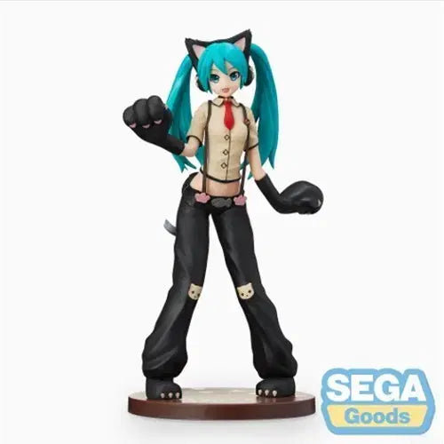 [BUNJANG] Hatsune Miku Project Diva Nyanko Figure (Sealed) / 미개봉 하츠네 미쿠 프로젝트 디바 냥코 피규어