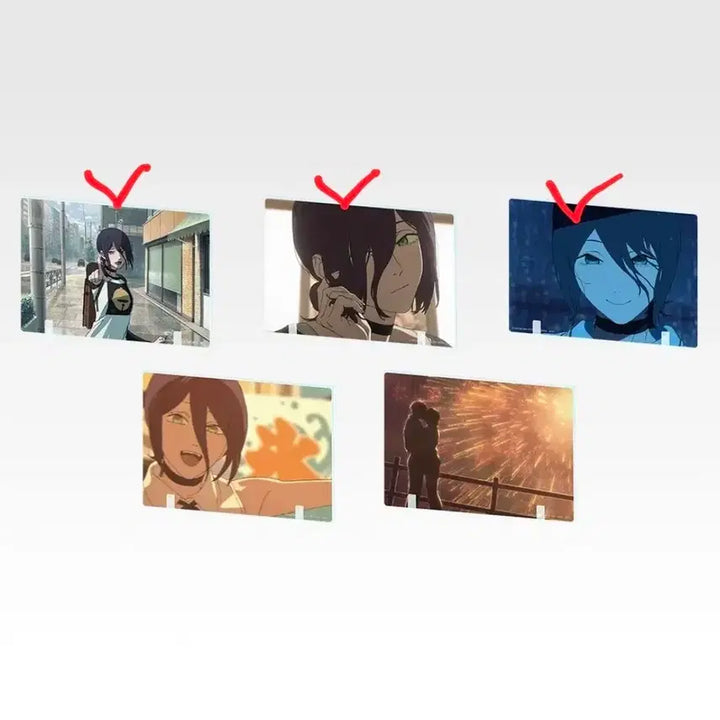 [BUNJANG] Chainsaw Man Ichiban Kuji Reze B Prize Memorial Acrylic Board (Sealed) / 미개봉)체인소맨 이치방쿠지 레제 b상 메모리얼 아크릴보드 일괄 판매합니다