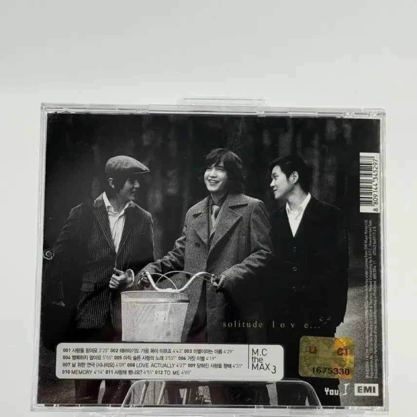 [BUNJANG] MC the MAX 3rd Album - Solitude Love CD / [CD] 엠씨 더 맥스 3집 - Solitude Love