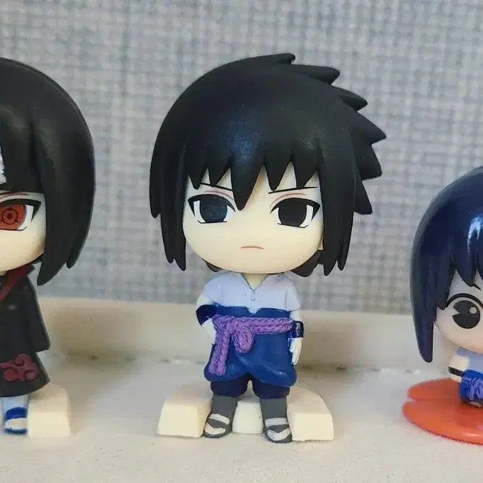 [BUNJANG] Naruto Itachi Sasuke Gachapon Mini Figures Bundle Set / 나루토 이타치 사스케 Funrangiua 가샤퐁, 미니 피규어 일괄
