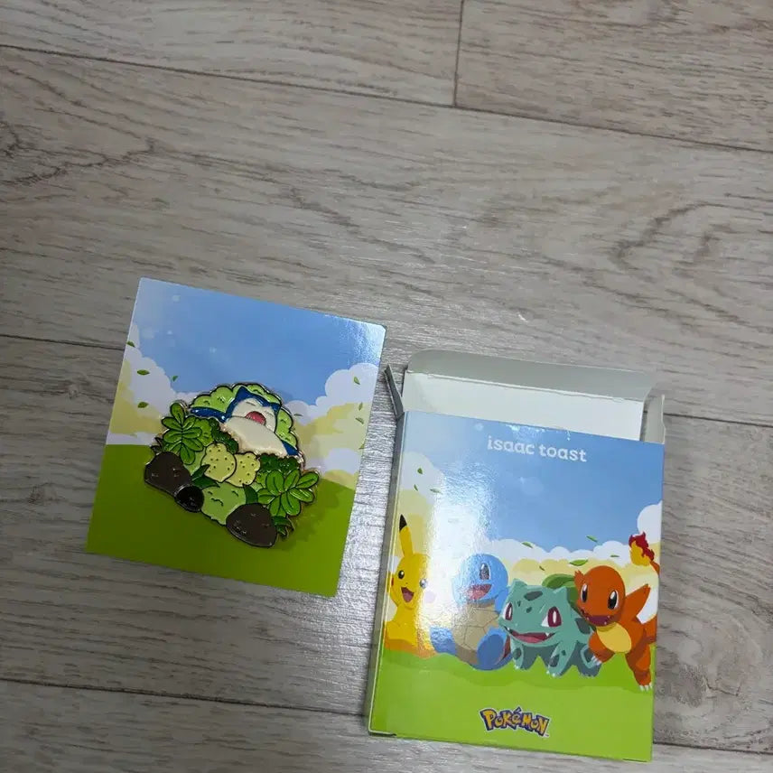 [BUNJANG] Isaac Toast Snorlax Badge / 이삭토스트 포켓몬스터 잠만보 뱃지