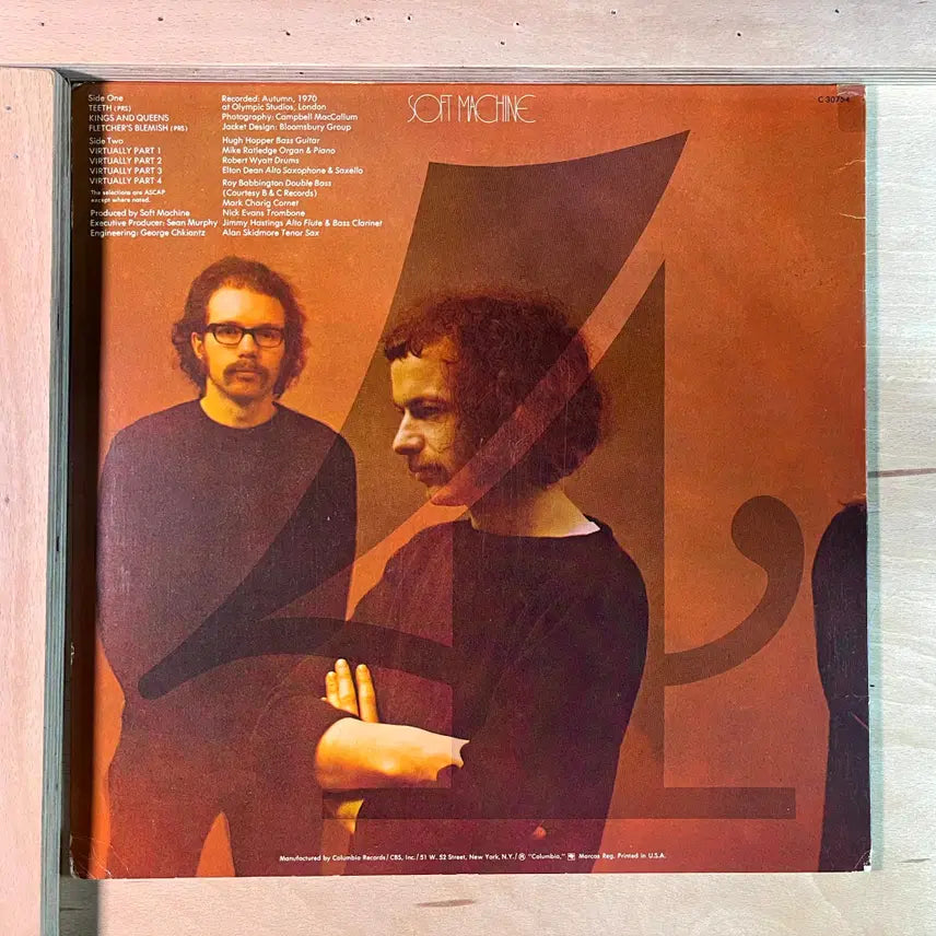 [BUNJANG] Soft Machine Fourth 1971 US First Press LP / Soft Machine Fourth 미국 초반 1971년 LP