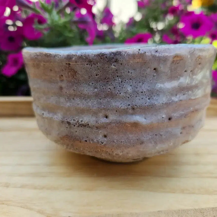 [BUNJANG] Hagi Ware Traditional Japanese Handmade Tea Bowl / 일본 전통 찻사발  하기 야키(하기 도자기) 찻사발