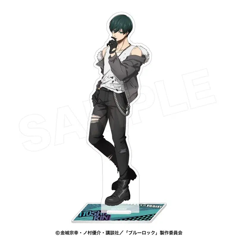 [BUNJANG] Blue Lock Wild Encounter Rin Itoshi Acrylic Stand (Sealed) / 블루록 와일드 엔카운트 이토시 린 아크릴 스탠드 미개봉
