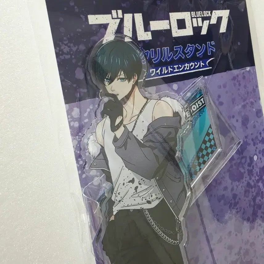 [BUNJANG] Blue Lock Wild Encounter Rin Itoshi Acrylic Stand (Sealed) / 블루록 와일드 엔카운트 이토시 린 아크릴 스탠드 미개봉