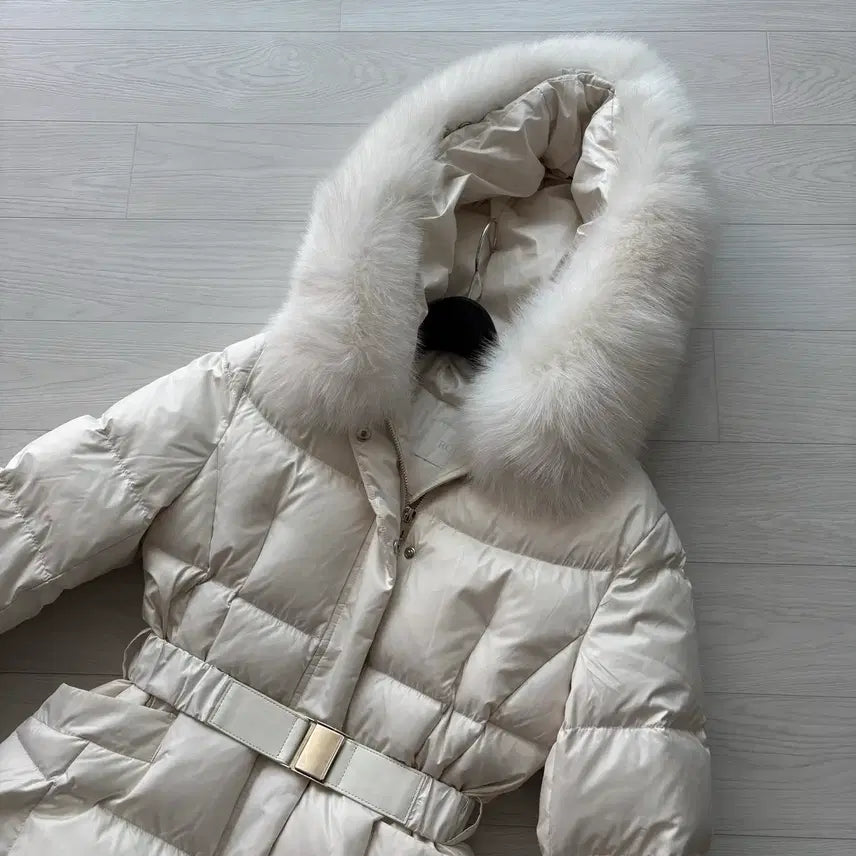 [BUNJANG] Roem Short Down Padded Jacket - Ivory, Size S / [사이즈s]로엠 숏 다운 패딩| 여성 숏패딩 |아이보리 패딩