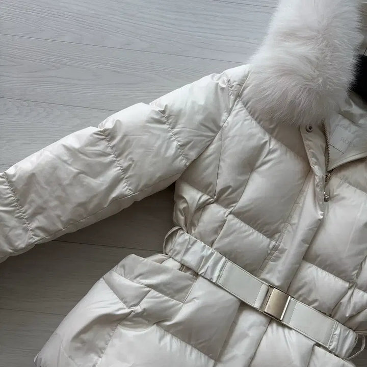 [BUNJANG] Roem Short Down Padded Jacket - Ivory, Size S / [사이즈s]로엠 숏 다운 패딩| 여성 숏패딩 |아이보리 패딩