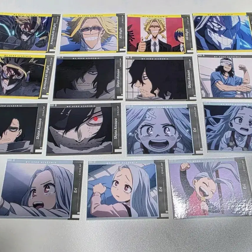 [BUNJANG] My Hero Academia Eraserhead, All Might, Eri Memory Cut Mini Sticker Set / 히로아카 나히아 아이자와,올마이트,에리 메모리컷 미니 스티커 세트