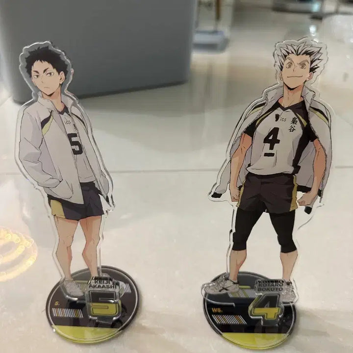 [BUNJANG] Haikyuu Bokuto &amp; Akaashi Acrylic Stand Bundle Set / 하이큐 보쿠토 아카아시 아크릴스탠드 일괄