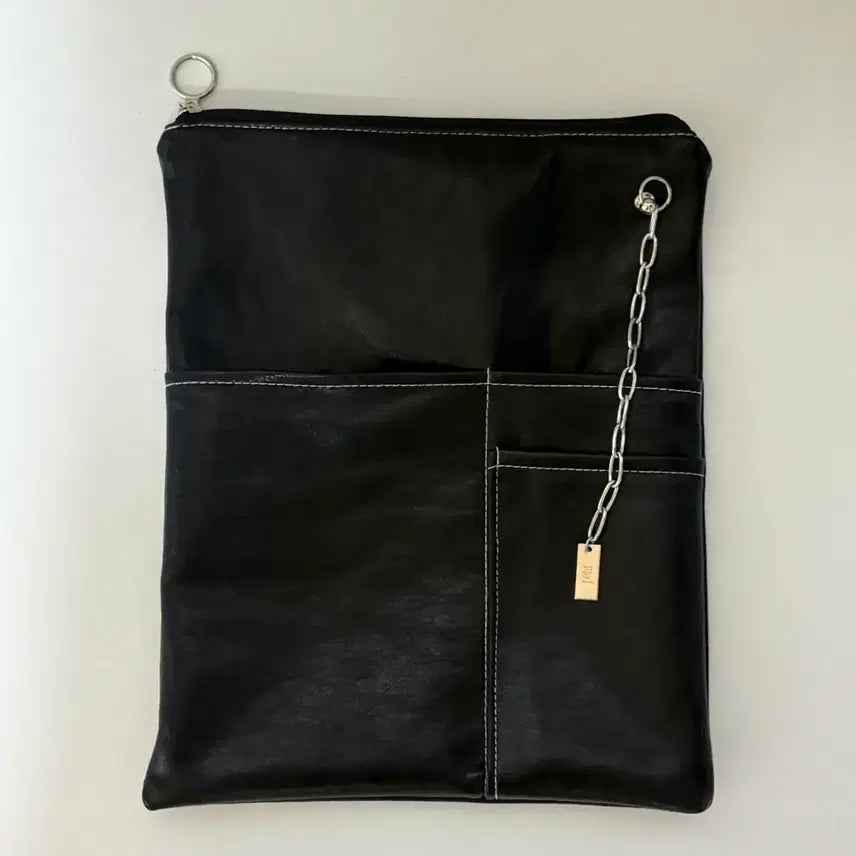 [BUNJANG] Petit Book Pouch Book Cover Black / 페팃 북파우치 북커버 블랙