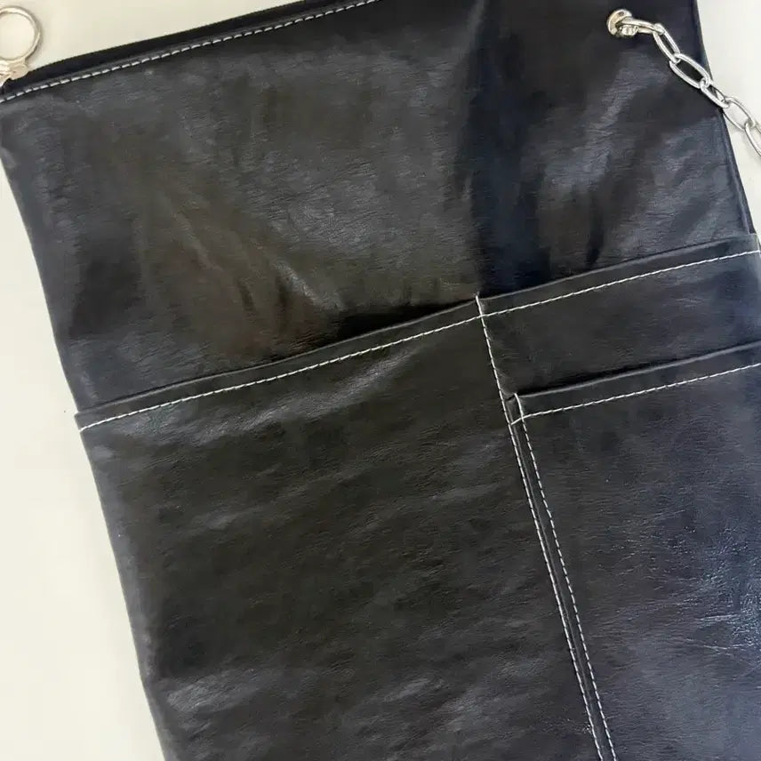 [BUNJANG] Petit Book Pouch Book Cover Black / 페팃 북파우치 북커버 블랙