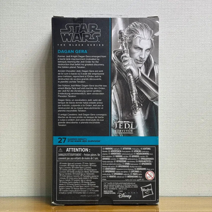 [BUNJANG] Star Wars Black Series Dagan Gera Action Figure / 스타워즈 블랙시리즈 데이건 게라