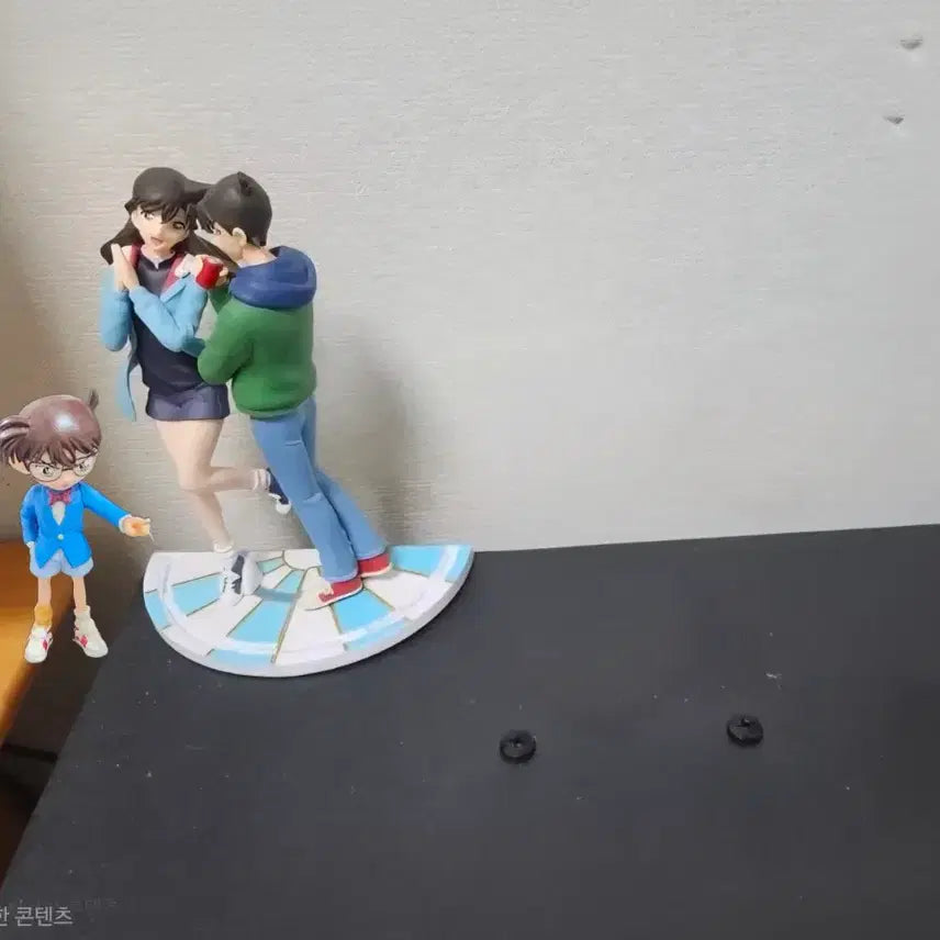 [BUNJANG] Detective Conan Shinichi &amp; Ran Sega Figures Bundle Set / 명탐정코난 세가 신이치 란 피규어+코난피규어 일괄판매
