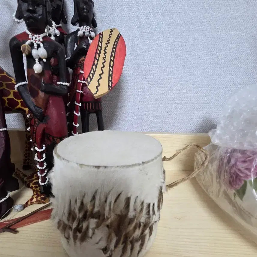 [BUNJANG] African Traditional Drum Decor / 아프리카소품
