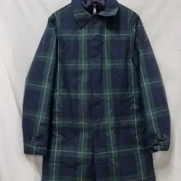[SOLD OUT] 폴로 랄프로렌 체크 코트 패딩 점퍼. 타탄체크코트(내피o)