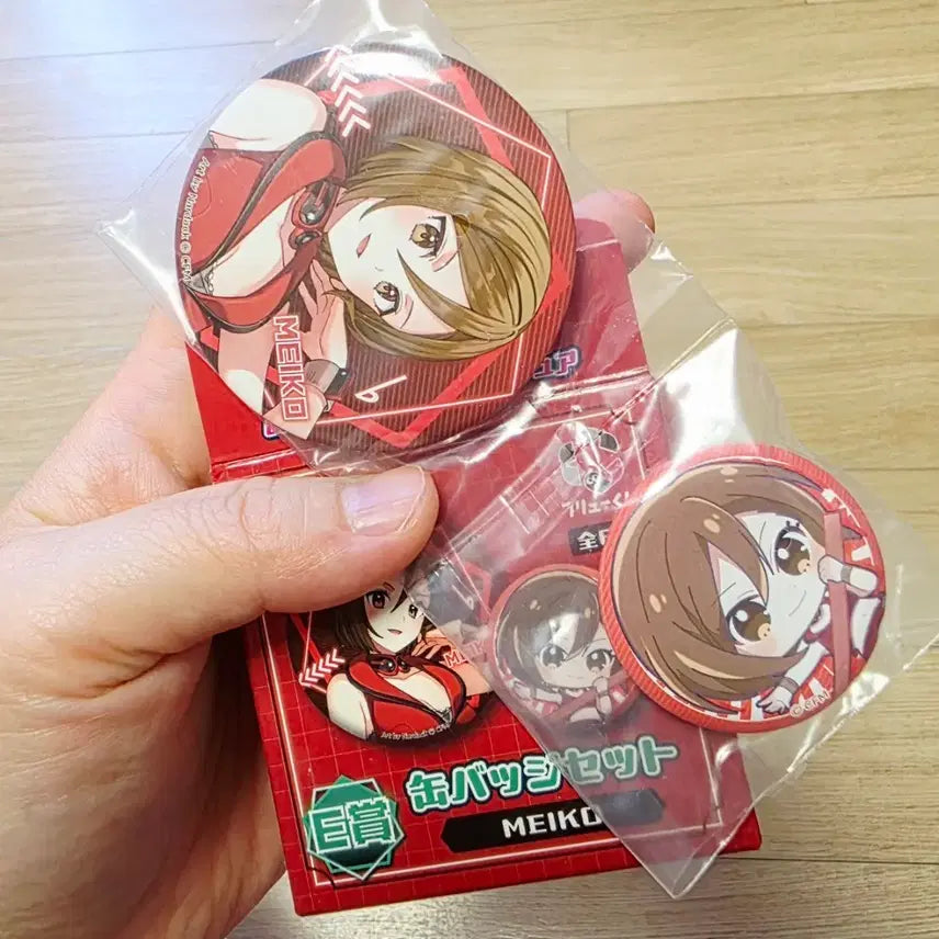[BUNJANG] Vocaloid Kuji MEIKO Can Badge (Sealed) / 보컬로이드 쿠지 상품 메이코 캔뱃지 팝니다