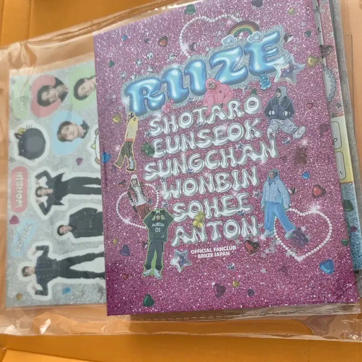 [BUNJANG] RIIZE Japan Special Kit POB Photocard Binder Sticker Set / 브리즈재팬 일본 스페셜키트 라이즈 양도 프리쿠라 바인더 스티커
