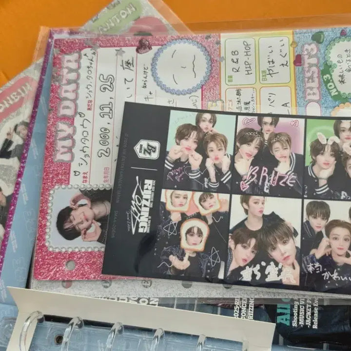 [BUNJANG] RIIZE Japan Special Kit POB Photocard Binder Sticker Set / 브리즈재팬 일본 스페셜키트 라이즈 양도 프리쿠라 바인더 스티커