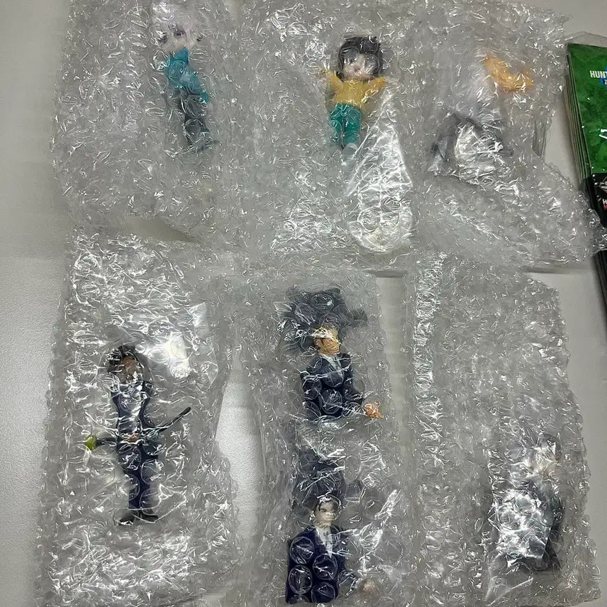 [BUNJANG] Hunter x Hunter Ichiban Kuji G Prize Set of 6 Figures / (6종) 헌터헌터 g상 데스크탑 마스코트 / 키르아 아르카 조르딕가 집사 세트 일괄