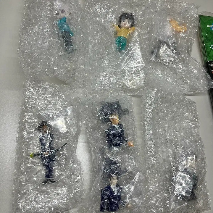[BUNJANG] Hunter x Hunter Ichiban Kuji G Prize Set of 6 Figures / (6종) 헌터헌터 g상 데스크탑 마스코트 / 키르아 아르카 조르딕가 집사 세트 일괄
