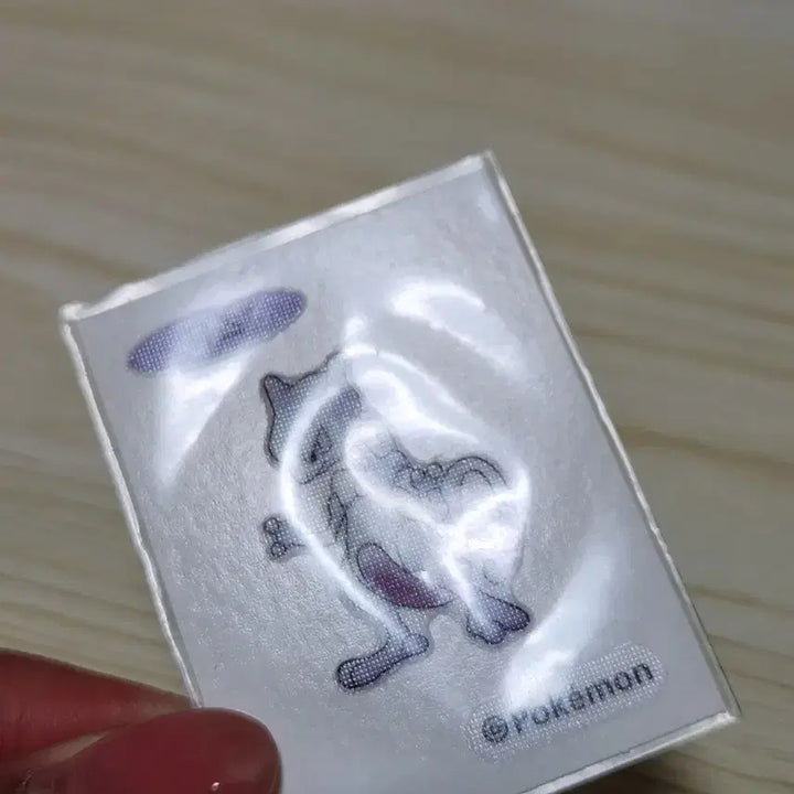 [BUNJANG] Pokemon Mewtwo 30th Anniversary Artwork Dibble A-Grade / 포켓몬 뮤츠 30주년 아트워크 띠부씰 A급