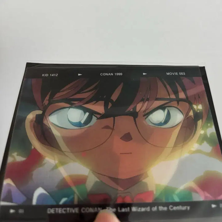 [BUNJANG] Detective Conan Movie The Last Wizard of the Century Lenticular Postcard Card Kaitou Kid / 명탐정 코난 극장판 세기말의 마술사 특전 렌티큘러 엽서 카드 괴도키드