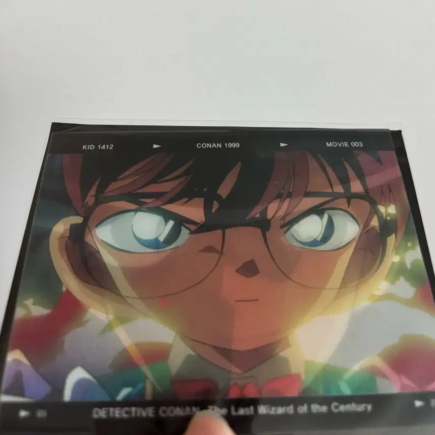 [BUNJANG] Detective Conan Movie The Last Wizard of the Century Lenticular Postcard Card Kaitou Kid / 명탐정 코난 극장판 세기말의 마술사 특전 렌티큘러 엽서 카드 괴도키드