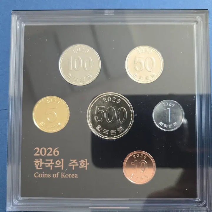[BUNJANG] 2026 Korea Coin Set Unsealed Box / 2026년 주화세트 1박스(5개) 미개봉