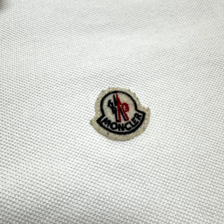 [SOLD OUT] [S/당일배송] 몽클레어 삼선와펜 화이트 카라티