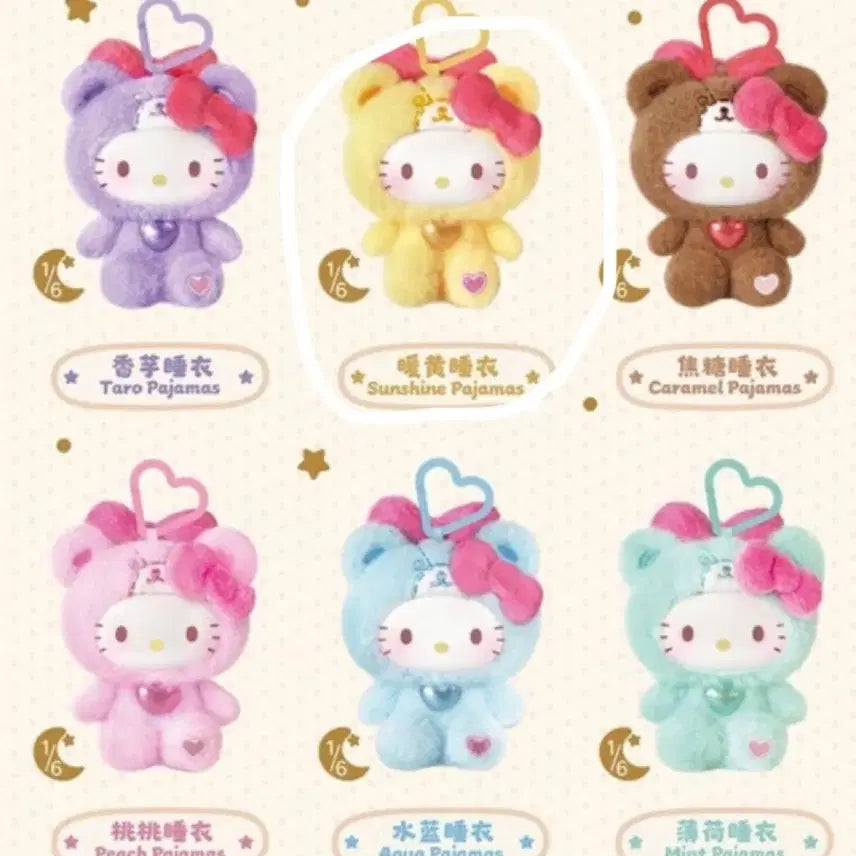 [BUNJANG] Toptoy Pajamas Hello Kitty Teddy Bear Bundle Set (Sealed) / [미개봉]탑토이 파자마 헬로키티 테디베어 노랑 키티