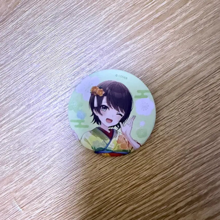 [BUNJANG] Hololive Oozora Subaru Can Badge / 홀로라이브 오오조라 스바루 캔뱃지